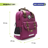 Школьный рюкзак DR.KONG Z 1201 для девочек на рост 130 - 150 см 1201 - фото 4962