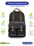 Школьный рюкзак DR.KONG Z 1323 для девочек на рост выше 150 см 1323 - фото 5283